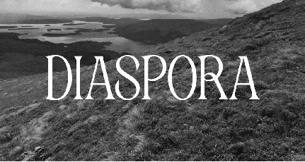 Diaspora font