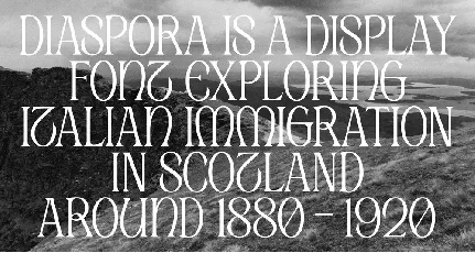 Diaspora font