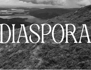 Diaspora font