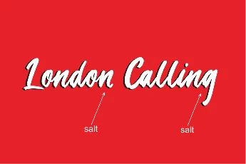 London Calling font