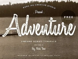 Variane Script Free font