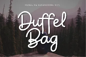 Duffel Bag font