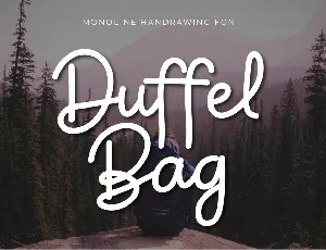 Duffel Bag font