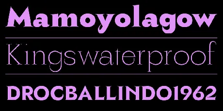 ZT Yaglo font