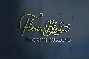 Fleur Bleue font