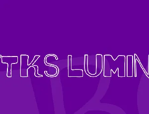 vtks lumina font