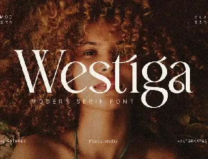 Westiga font