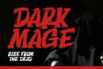 Dark Mage font