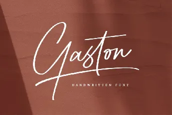 Gaston font