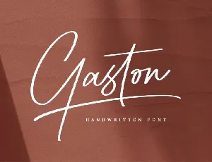 Gaston font