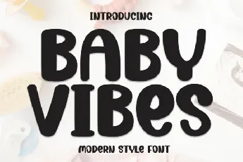 Baby Vibes Display font