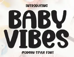 Baby Vibes Display font