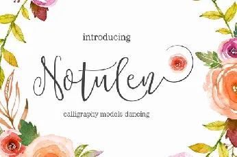 Notulen Free font