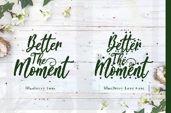 Blueberry font