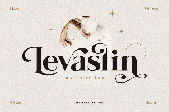 Levastin font