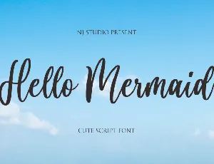 Hello Mermaid font