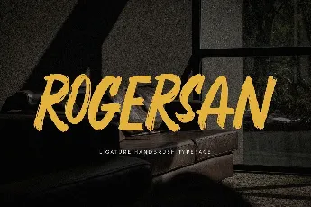 Rogersan font