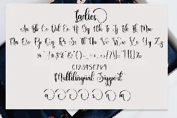 Ladies Typeface font