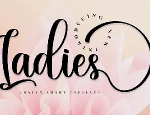 Ladies Typeface font