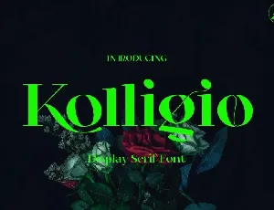 Kolligio font