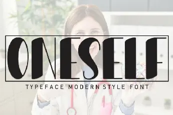 Oneself Display font