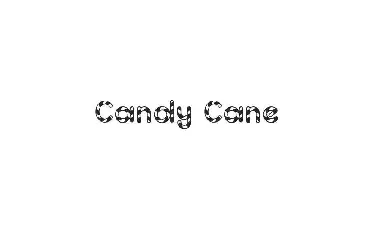 Candy Cane font