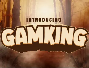 GAMKING font