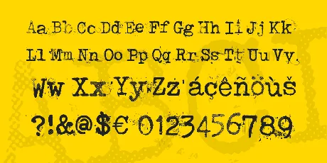 Punktype font