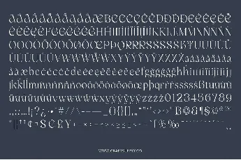 Canteria font