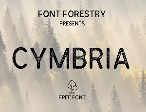 Cymbria font