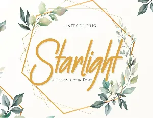 Starlight Free font