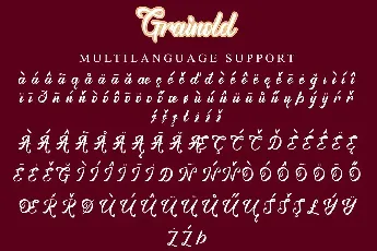 Grainold Demo font