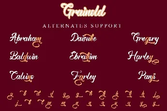 Grainold Demo font