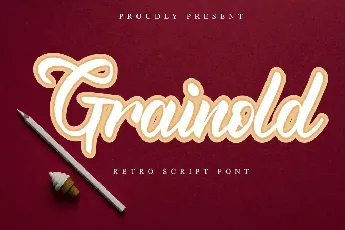 Grainold Demo font