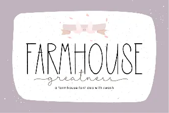 Farmhouse Greatness font