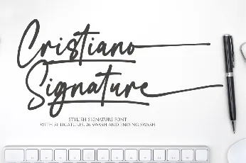 Cristiano Signature font