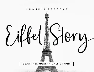 Eiffel Story font