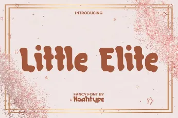 Little Elite font