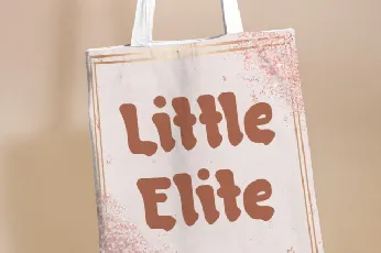 Little Elite font