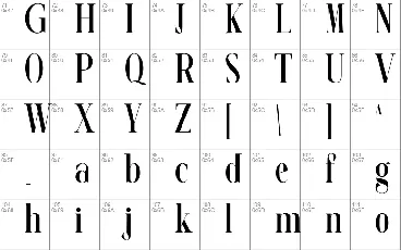 Migeno font