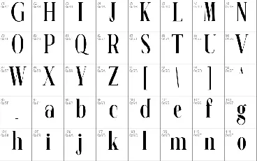 Migeno font