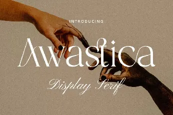 Awastica font