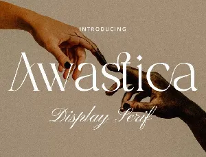 Awastica font