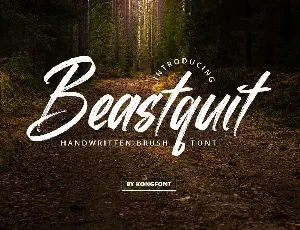 Beastquit font