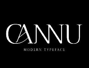 Cannu font