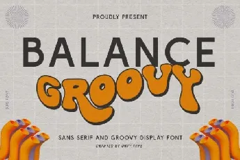 Balance Groovy Duo font