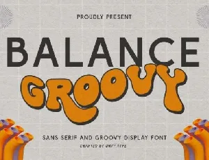 Balance Groovy Duo font