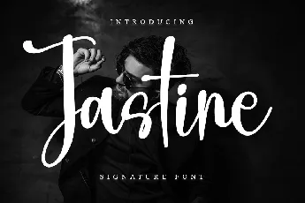 Jastine font