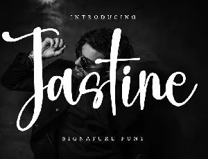 Jastine font