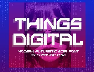 Things Digital font